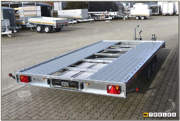 Automobilių pervežimo priekaba TEMA Carkeeper 4021S 2700 kg - Kipplader