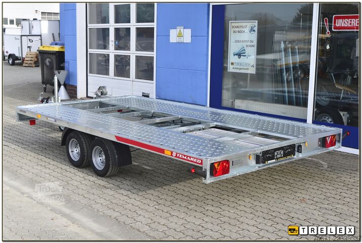 Automobilių pervežimo priekaba TEMA Carkeeper 4021S 2700 kg - Kipplader