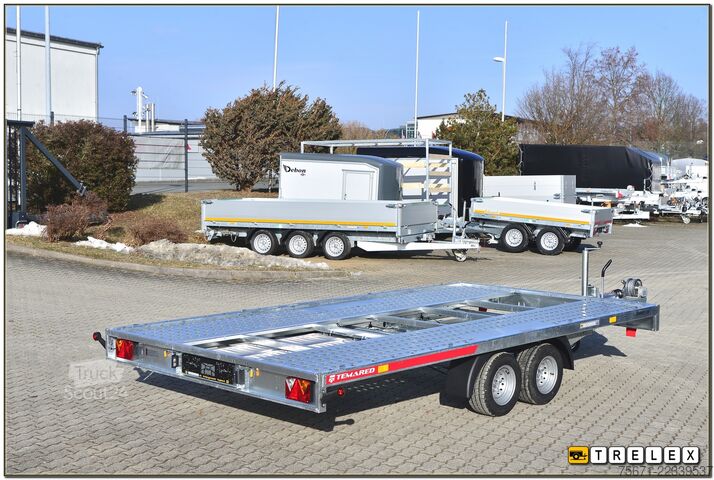 Automobilių pervežimo priekaba TEMA Carkeeper 4021S 2700 kg - Kipplader
