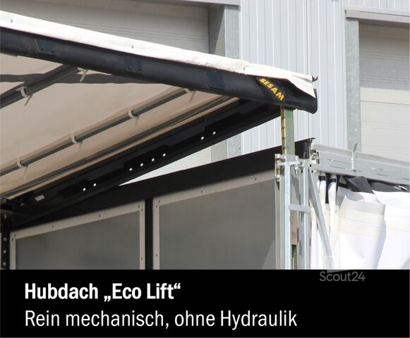 Semirimorchio con telone FLIEGL 3-Achs Gardine zum Aufbau
