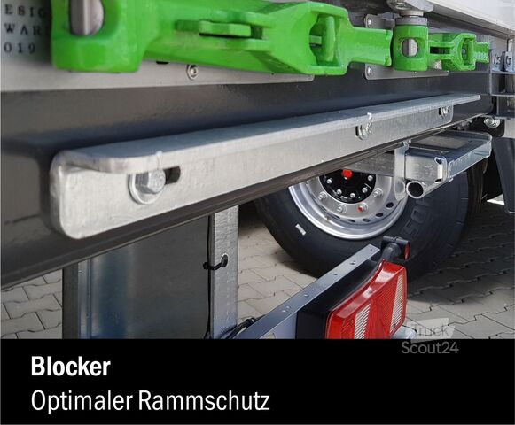 Semirimorchio con telone FLIEGL 3-Achs Gardine zum Aufbau