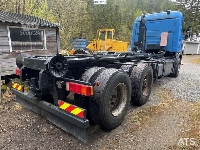  Scania 124G hooklift truck – Joab hook with articulated (