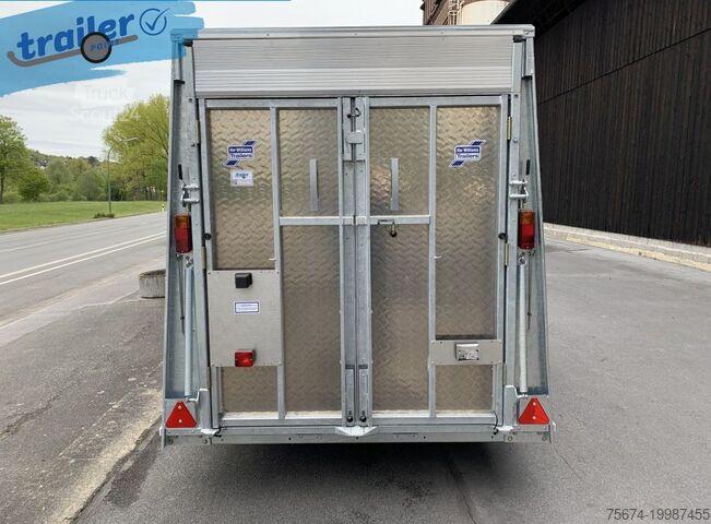 Remorque à bagages Ifor Williams BV105G - Rampe Türen Kombi