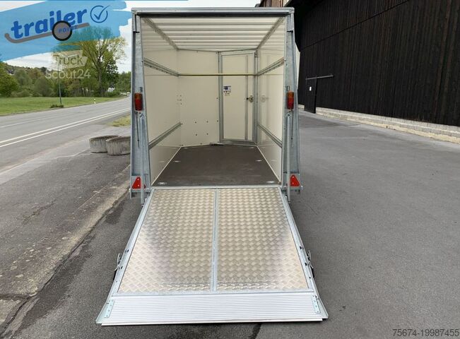 Remorque à bagages Ifor Williams BV105G - Rampe Türen Kombi