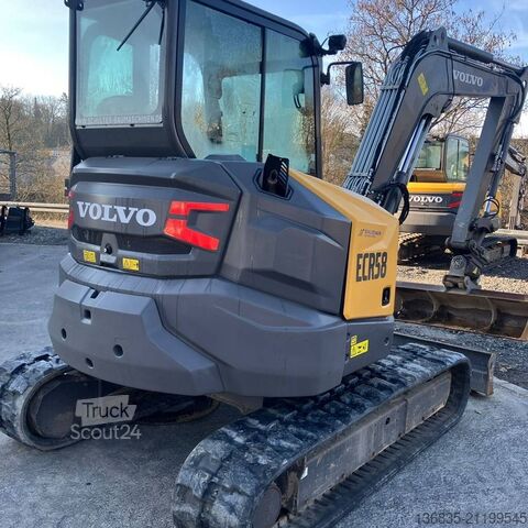 Mini-escavadora Volvo ECR 58 F