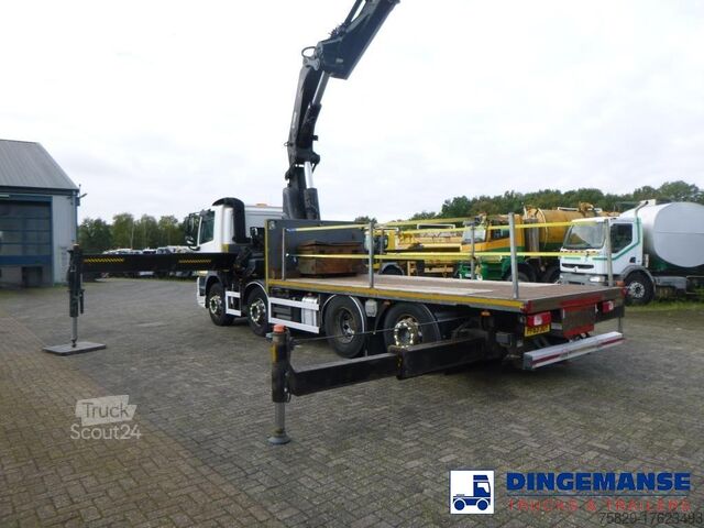 Φορτηγό γερανού DAF CF 85.410 8X2 RHD + Hiab XS855 EP6 Hipro