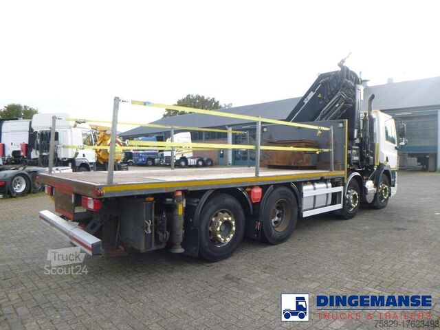 Φορτηγό γερανού DAF CF 85.410 8X2 RHD + Hiab XS855 EP6 Hipro