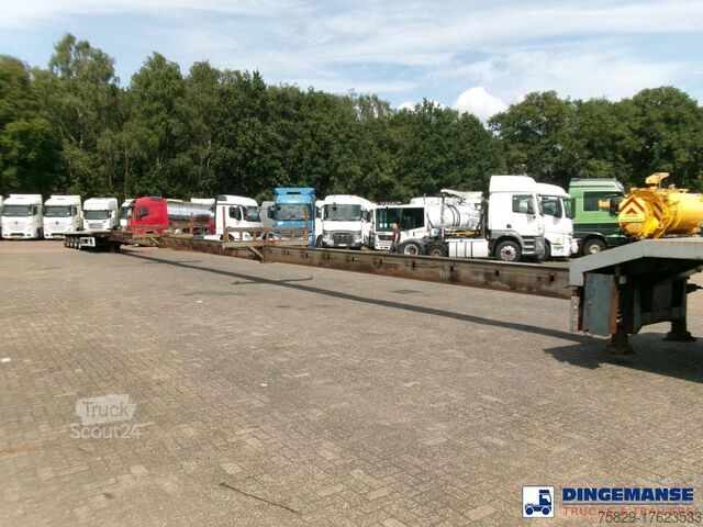 Dieplader Nooteboom 4-axle semi-lowbed trailer OVB-65-04V ext. 43 m