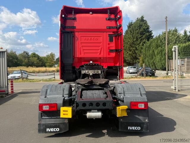 Standaard trekker IVECO S-way 570 Luft/Luft, Retarder, Hydraulik, 2x PTO