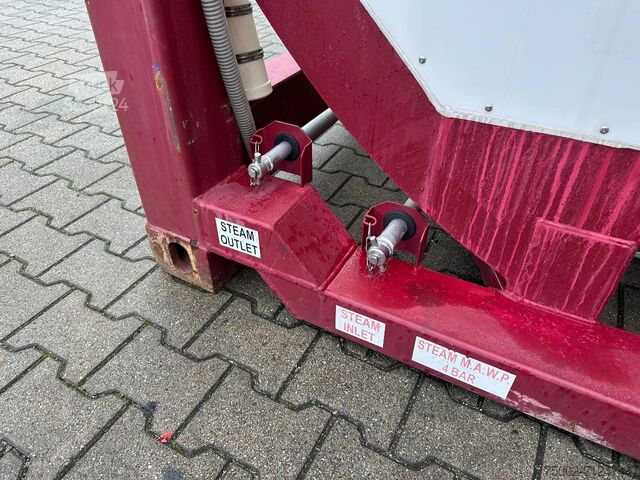 Conteneur-citerne CIMC tankcontainers 20FT ISO /  25.030L / L4BN / 22K2 / T11 / steam...