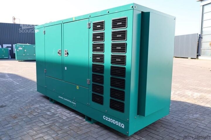 Toplam Cummins C220D5EQ Declaration of Conformity, Diesel, 220kVA