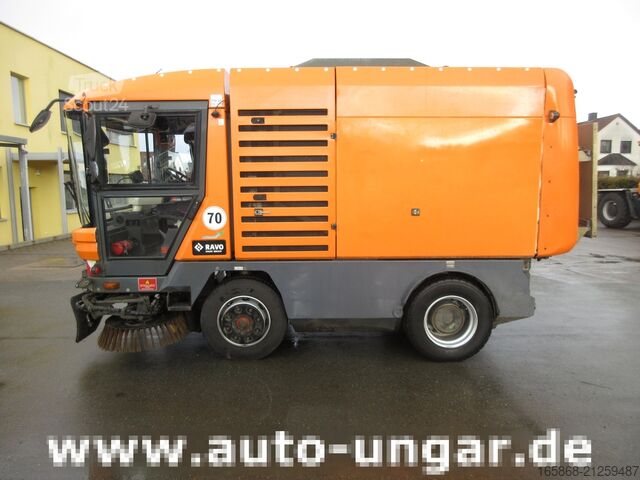 Balayeuse de voirie Ravo 580 Euro 5 2-Besen 50km/h Kehrmaschine S