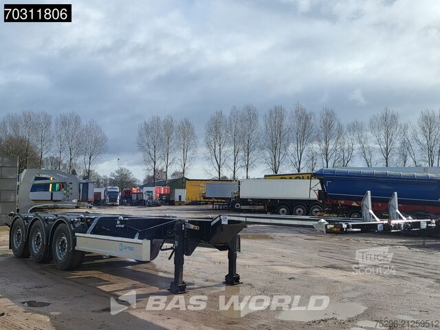Container transport D-TEC VCC-01 NEW Lifting Axle Multi'45 ft