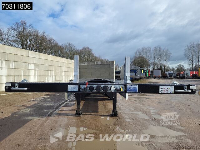 Container transport D-TEC VCC-01 NEW Lifting Axle Multi'45 ft