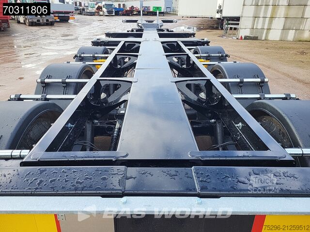 Container transport D-TEC VCC-01 NEW Lifting Axle Multi'45 ft