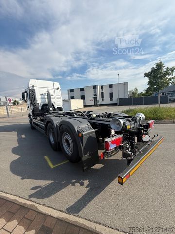 Camion benne à bras amovible MAN TGX 26.540 BL Meiller Tectum RS21.70 MIETE