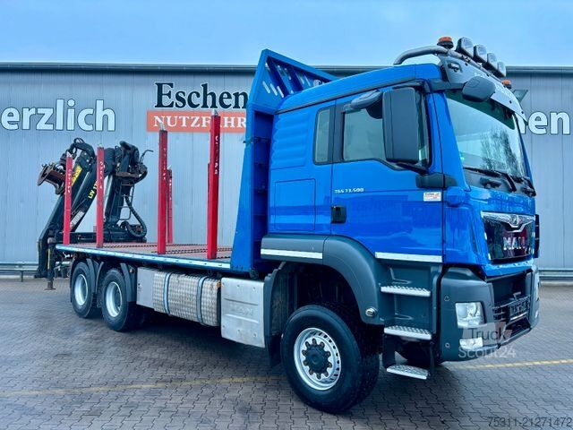 Camión forestal MAN TGS 33.500 6x6 BB | Tajfun L170Z96*Retarder*AHK