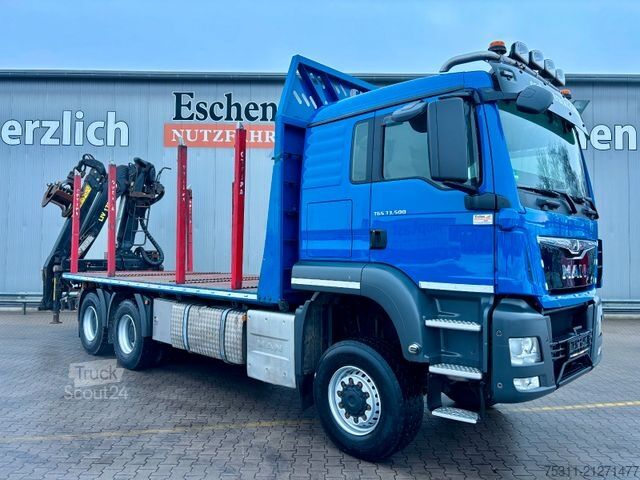 Camión de plataforma MAN TGS 33.500 6x6 BB | Tajfun L170Z96*Retarder*AHK