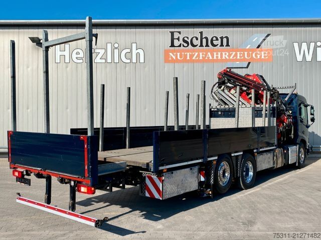 Grúa montada en camión VOLVO FMX 500| Fassi545RA2*FLY-Jib*Winde*6-fach Stütze