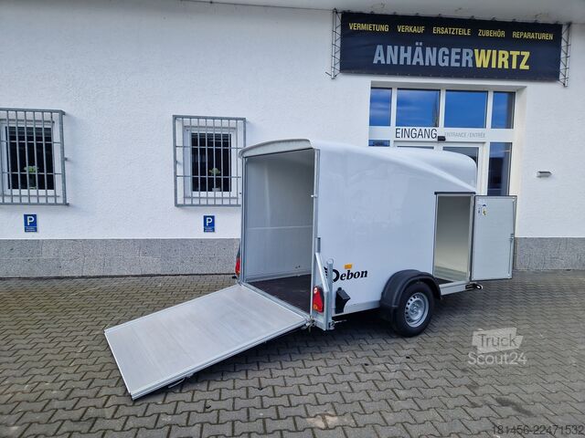 Reboques de automóveis Cheval Liberté Cargo 1300 Debon 1300 Seitentür Pullman verfügbar