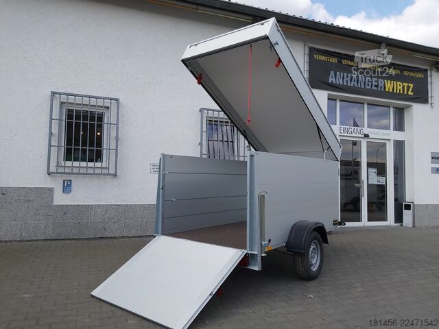 Reboques de automóveis Anssems GTB 1200 VT 2 251x128x118cm verfügbar abschließbar belastbarer Aludeckel bis 100kg