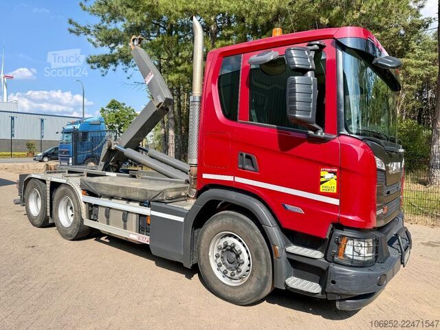 Sistema de braço de gancho Scania G500 XT 6x4 WAF 20T HOOKLIFT / HAAKARM - *76.00...