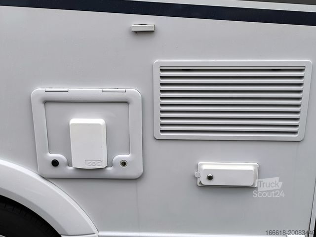 Integruota kemperis CARADO Carado I 447 180PS, HY4 Stützensystem