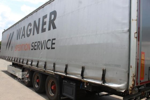 Ανοιχτό ημιρυμουλκούμενο με μουσαμά KRONE SD - Tautliner - Palettenkasten LIFT - Nr.: 251