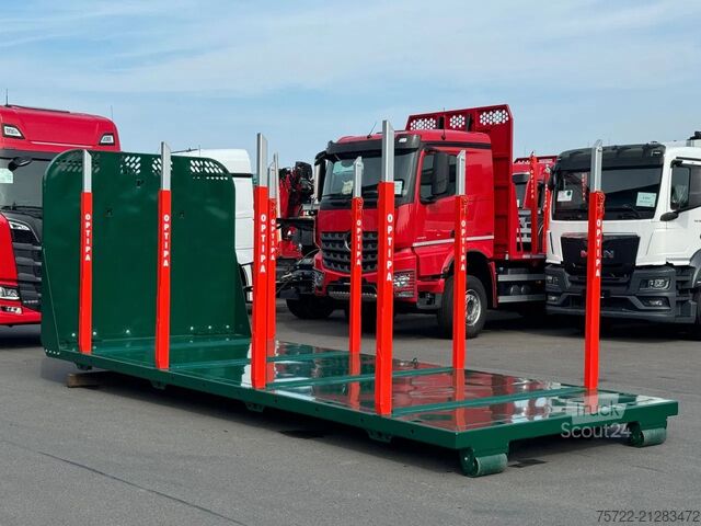 Transporteur de bois PAVIC OPTIPA Abroll-Plattform Typ 144 PAVIC