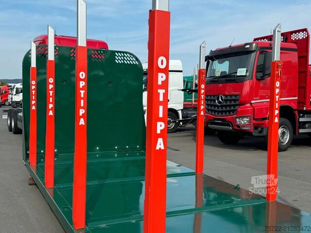 Transporteur de bois PAVIC OPTIPA Abroll-Plattform Typ 144 PAVIC
