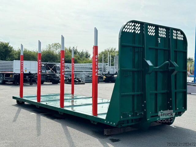 Transporteur de bois PAVIC OPTIPA Abroll-Plattform Typ 144 PAVIC