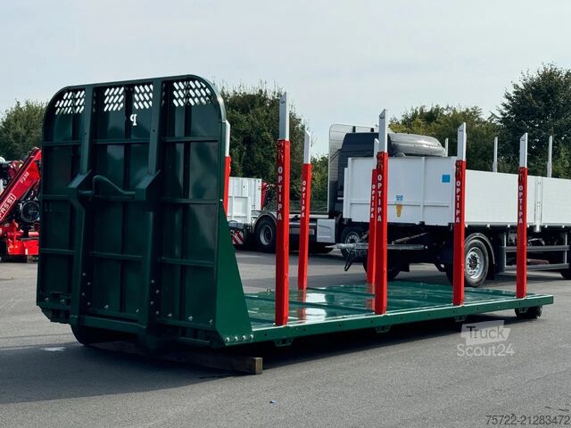 Transporteur de bois PAVIC OPTIPA Abroll-Plattform Typ 144 PAVIC