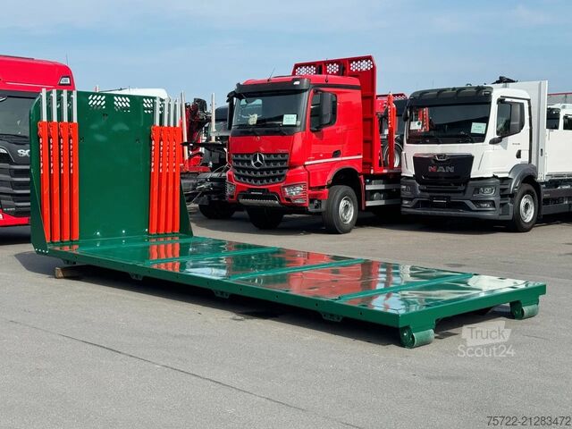 Transporteur de bois PAVIC OPTIPA Abroll-Plattform Typ 144 PAVIC