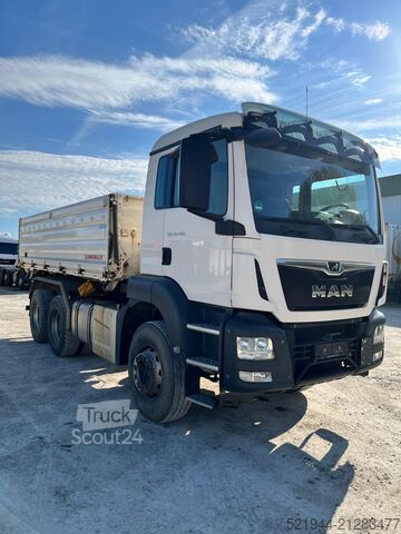 Trójstronna wywrotka MAN TGS 26.460 6x4 Dreiseitenkipper Schwarzm