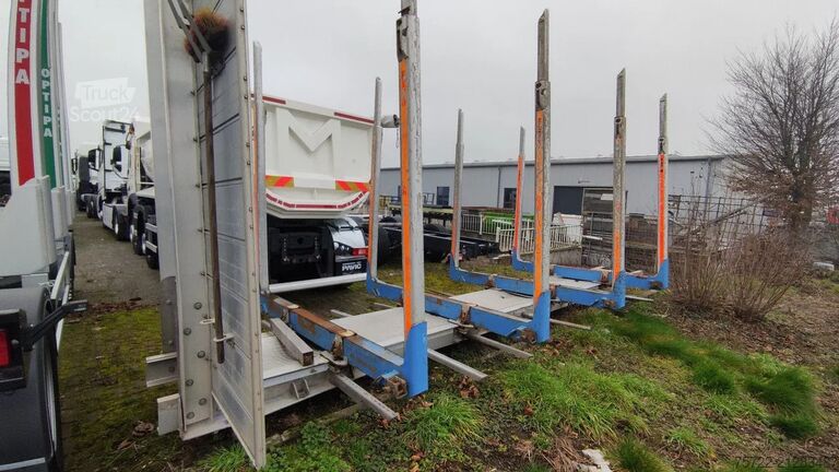 Transporteur de bois Diversen SCHEMELAUFBAU MIT ExTe Rungen, Schemel SCHEMELA...