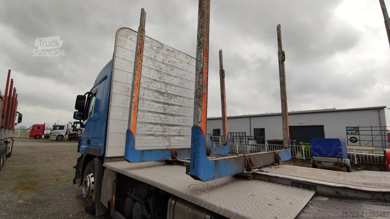 Transporteur de bois Diversen SCHEMELAUFBAU MIT ExTe Rungen, Schemel SCHEMELA...