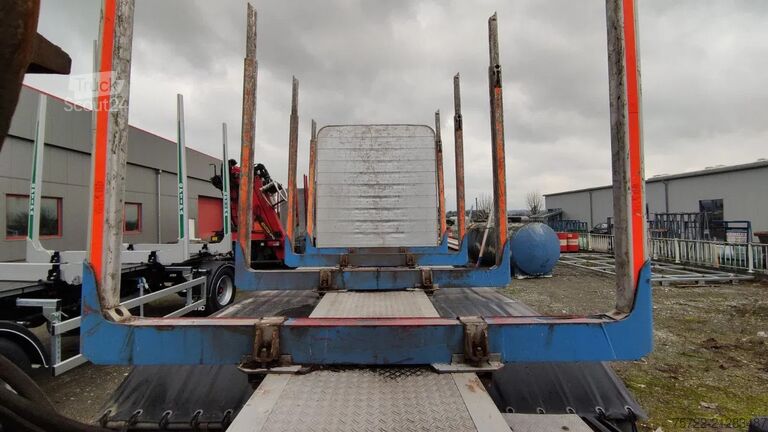 Transporteur de bois Diversen SCHEMELAUFBAU MIT ExTe Rungen, Schemel SCHEMELA...