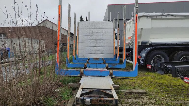 Transporteur de bois Diversen SCHEMELAUFBAU MIT ExTe Rungen, Schemel SCHEMELA...