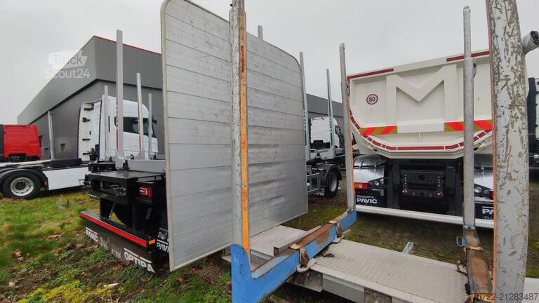 Transporteur de bois Diversen SCHEMELAUFBAU MIT ExTe Rungen, Schemel SCHEMELA...