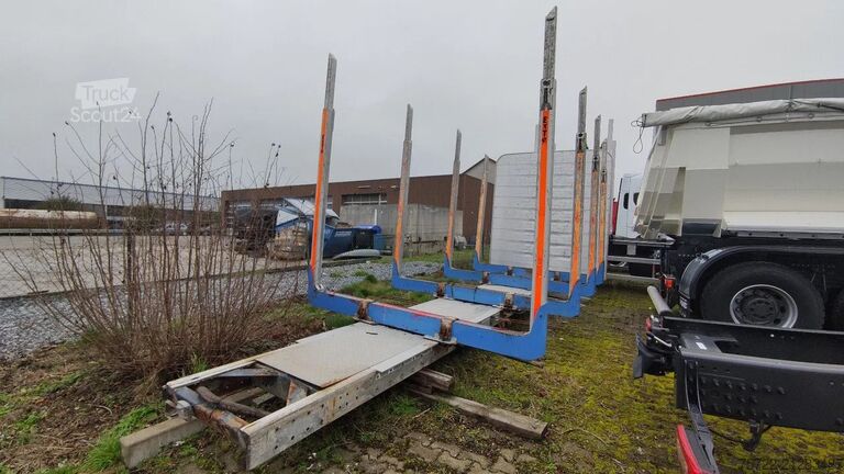 Transporteur de bois Diversen SCHEMELAUFBAU MIT ExTe Rungen, Schemel SCHEMELA...