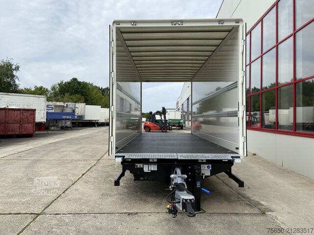 Kofferanhänger Möslein TKO 105 D 7m weiß  Tandem- Koffer, Durchladbar, -- Neufahrzeug --