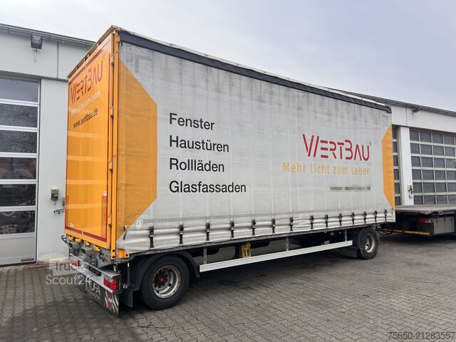 Anhänger mit Pritsche & Plane RUFA DHC 18-22  2 Achs Jumbo- Planenanhänger