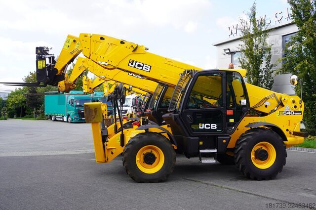 Teleloader JCB 540-140 telescopic loader / 14 m range /