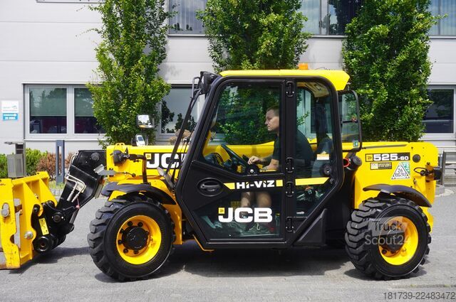 Teleskopski nakladalniki JCB 525-60T5 / 2022 / 860 MTH! / joystick