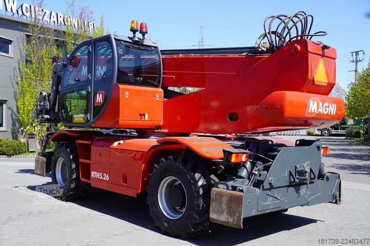 Teleskopski nakladalnik MAGNI RTH 5.26 telescopic loader / Range 26 m