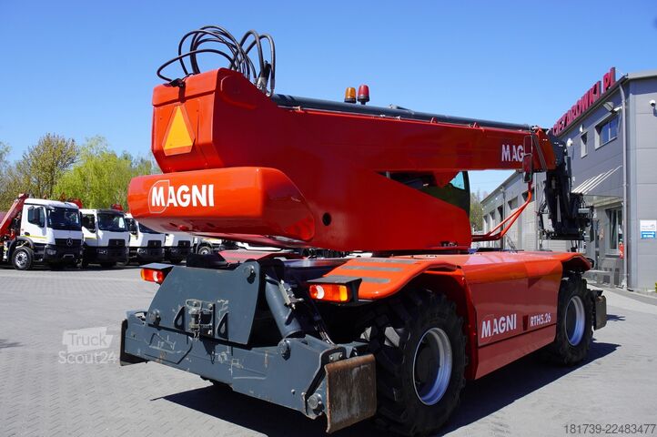 Teleskopski nakladalnik MAGNI RTH 5.26 telescopic loader / Range 26 m
