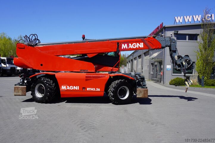 Teleskopski nakladalnik MAGNI RTH 5.26 telescopic loader / Range 26 m