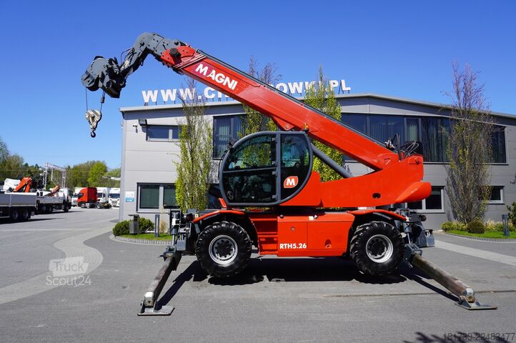 Teleskopski nakladalnik MAGNI RTH 5.26 telescopic loader / Range 26 m