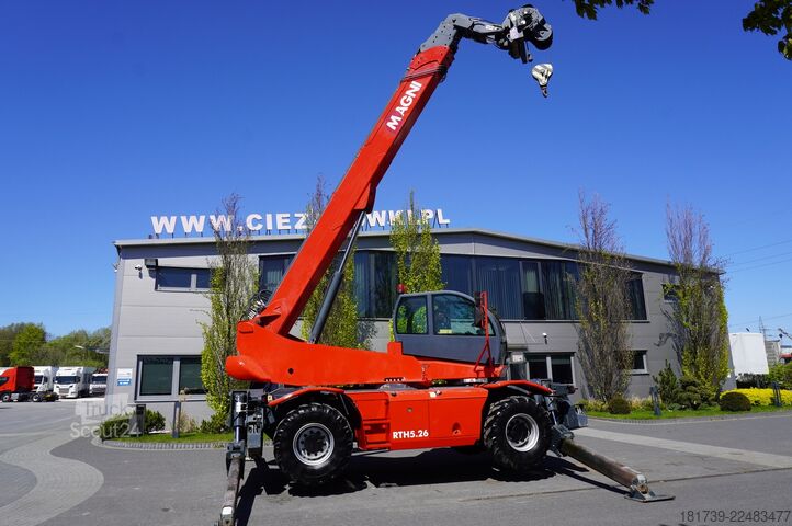 Teleskopski nakladalnik MAGNI RTH 5.26 telescopic loader / Range 26 m