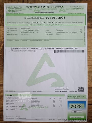Bivalnik Adria 361 LH Action